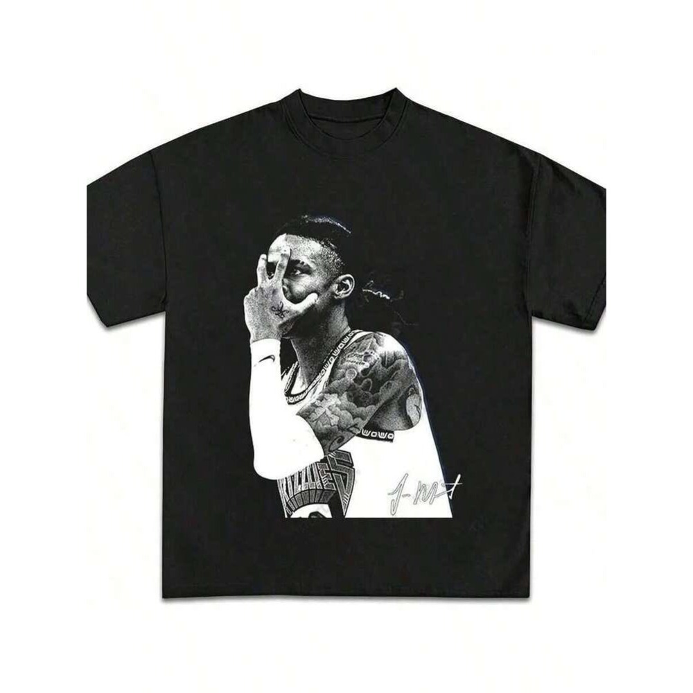 Ja Morant Memphis Grizzlies NBA Graphic T-Shirt Black